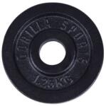 Gorilla Sports Súlytárcsa öntöttvas 1, 25 kg fekete (100538-00019-0005) - kokiskashop Súlytárcsa