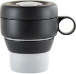 Lékué Чаша за пътуване MUG TO GO, 350 мл, сива, Lékué (LKE0301050G10M017)
