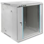 Qoltec 19" Fali rack szekrény 12U 600x600mm - Szürke (54487) (54487)
