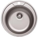 Livinox Rondo 145 Rozsdamentes Mosogató - Natúr