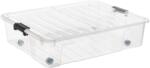 NHG IRIS Home Box Bedroller 49 literes tárolódoboz zárható tetővel, ágy alá, kerekekkel 22430800 (22430800) (22430800)