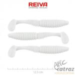 Reiva Zander Power Shad 12, 5cm Classic White - Fehér Reiva Gumihal (9901-201)