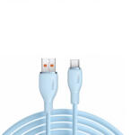 Baseus Pudding Series USB-A to USB-C adatkábel, töltőkábel, kék (100W, 5A, 2m, P10355703311-01)