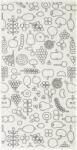Iittala Prosop de baie Oiva Toikka Frutta 70 x 140 cm gri (1064642) Prosop