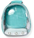 4DOG Rucsac de transport 4Dog Deluxe Transparent verde