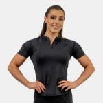 NEBBIA Tricou pentru femei Intense Ultimate Black/Gold S