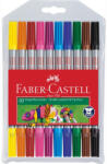Faber-Castell Filctoll FABER-CASTELL Grip kétvégű 10db-os készlet (151110)