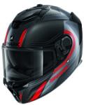 Shark Casca SHARK SPARTAN GT CARBON TRACKER - Integrală, gri/negru, Ochelari soare incluși (HE7007E-DAR)
