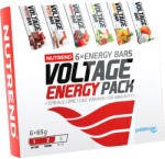 Nutrend Voltage Energy Bar Pack 6 x 65 g, amestec de arome