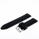  Műanyag szíj, fekete színű, 24 mm (9439-7)