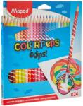 Maped színes ceruza radírral 24 db, color peps Oops! (MA832824)