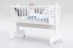 Lettino Karol gyermek bölcső 90 x 40 cm - fehér