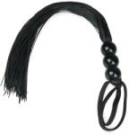 Easytoys Silicone Whip - szilikon korbács (fekete) - sexshopcenter