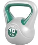Gorilla Sports Kettlebell súlyzó vinil 10 kg zöld (100345-00006-0016) - gorillasports