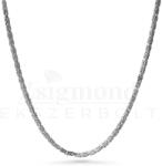  Ezüst királylánc szögletes - 55 cm / 3 x 3 mm (AG28209) AG28209