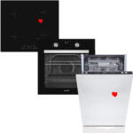 HOMEFORT HOMEFORT HSB64DGB Beépíthető Sütő + HOMEFORT HFBI64T0B Beépíthető Indukciós főzőlap + HOMEFORT HMGB0421B Beépíthető mosogatógép (HSB64DGB + HFBI64T0B + HMGB0421B) - homefort