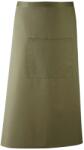 Premier Workwear Derékig érő hosszú kötény zsebbel - Olív (PR158-1000143299)