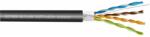BITNER TI0051-500 F/UTP kültéri kábel; cat5e; 200 MHz; PE köpeny; 500 m/dob (TI0051-500)