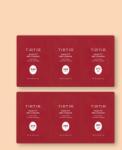 Tirtir Set de 6 mostre de cushion Mask Fit Red Cushion 6 Shade Trial Kit - 1 g * 6 buc. No. 24N, 25N, 27C, 27N, 28N, 29C