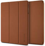 VRS Design Galaxy Tab PRO 8.4 Saffiano K1 mágneses oldalra nyíló tok, barna