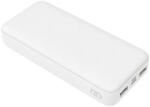  Powerbank szett 20000 mAh +20W PD töltő Platinet fehér