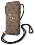 GUESS Universal 4G Pouch Script Logo max 6.1" (GUHCP12M4GPSBR) tok, barna