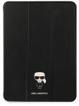 KARL LAGERFELD KLFC12OKMK Saffiano Karl Iconic Karl Iconic iPad 12.9" Pro 2021 Book Cover tok, fekete