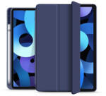 Tech-Protect Smartcase Pen iPad Air 4 (2020) oldalra nyíló okos tok, sötétkék