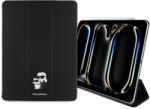KARL LAGERFELD KLFC13PM24SAKCK iPad Pro 13" Book Cover Saffiano Magnetic Karl &Choupette tok, fekete