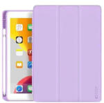 Tech-Protect Sc Pen iPad Air 10.9" 4/5 (2020/2022)/iPad Air 11" (2024/2025) oldalra nyíló okos tok, érintőceruza tartóval, ibolya