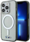 BMW BMHMP15XHCRS iPhone 15 Pro Max 6.7" Silver Ring MagSafe tok, átlátszó