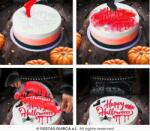 Guirca Tortadíszítő sablon - Happy Halloween 25 cm