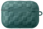 Devia Woven Pattern Airpods Pro szilikon tok, zöld