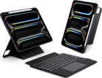 Dux Ducis tok DK összecsukható vezeték nélküli billentyűzettel iPad Pro 11 (2024), fekete