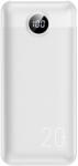 VEGER powerbank 20 000 mAh PD QC3.0 2A20W L20S (VP2039PD/W2039PD), fehér