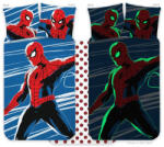  Pókember Agility sötétben világító gyerek, ovis ágyneműhuzat 100x135cm, 40x60cm (BRM019645) - oliviashop