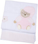 Baby Bruin takaró prémium 140x110 cm - Rózsaszín