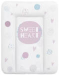 BabyBruin Puha vízhatlan pelenkázó lap 50x70 cm - Sweet Heart