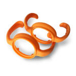 Baby Bruin cumisüveg fogó 2 db - Narancs