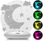 reer ColourLumy Moon éjszakai fény gyerekeknek - színváltós, LED-es