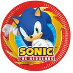  Sonic a sündisznó Sega papírtányér 8 db-os 20 cm FSC (PNN95646) - ajandekplaza