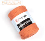 MACRAME COTTON zsinór fonal, 2, 5mm - Narancs - 770