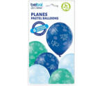 Belbal Mintás latex lufi 11" 28cm 6db Repülő (LUFI533701)