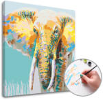  Festés számok szerint AFRIKAI SLON | low difficulty