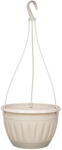 Elif Plastic Függő virágtartó akasztóval 23×35.2cm 3.3L Szín: Bézs