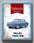  Hűtőmágnes Műanyag - Skoda 1000MB (283007)