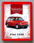  Hűtőmágnes Műanyag - Fiat 126P (345767)