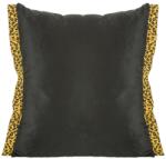 Takoy Bársony díszpárnahuzat állatmintás anyagból készült díszes szegélyekkel