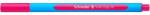 Schneider Pix SCHNEIDER Slider Edge XB, rubber grip, varf 1.4mm - scriere roz (S-152209) - officeclass