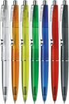 Schneider Pix SCHNEIDER K20 Icy colours, clema metalica, culori asortate - scriere albastra (S-132000) - officeclass